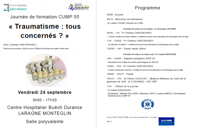 Conférence CUMP 05