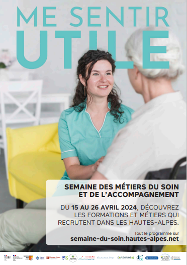 Affiche semaine métiers soin